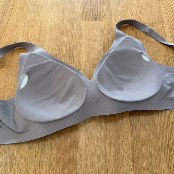 Shecurve SMALL Grey Wireless Comfort Bra NEW - Picture 4 of 11